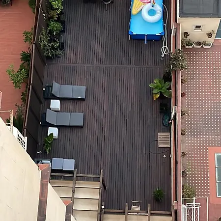 Apartament 3br 100m2 Private Terrace In Eixample Barcelona